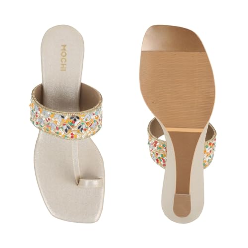 Mochi Women Ethincwear Wedge Heel Sandal - Image 7