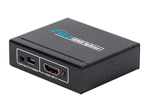 Répartiteur HDMI 4096 x 3072 Monoprice 15651 pour un double affichage fluide sans perte