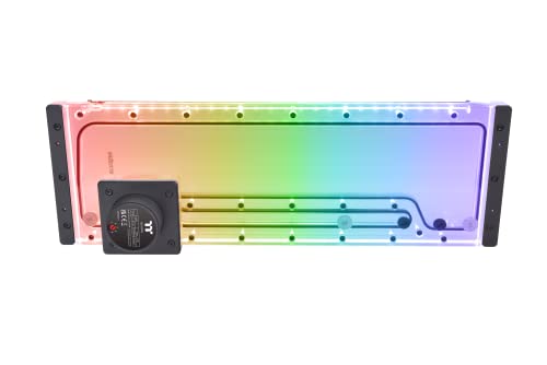 Image of Thermaltake Pacific Core P8 DP-D5 Plus Distro-Plate with Pump Combo, specifically Designed for The Core P8 Chassis, 450 ml Capacity, CL-W345-PL00SW-A