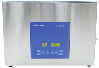 Cole-Parmer 20 Liter Ultrasonic Cleaner with Digital Timer and Heat, 230 VAC