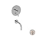 Newport Brass 4-1502BP East Linear Single Handle Pressure Balanced Tub and Showe, Satin Nickel