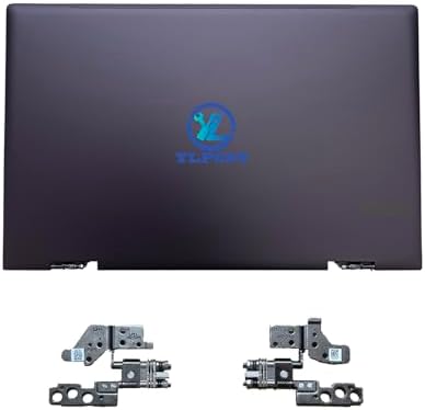 LCD Lid Back Cover For HP Envy X360 15m-ee0013dx / Ee0023dx - Black, Part L93204-001