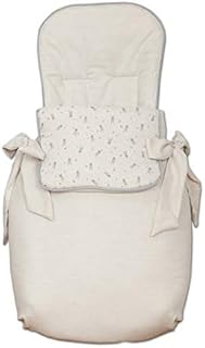 Babyline Bunny - Saco 3 usos, unisex, color beige