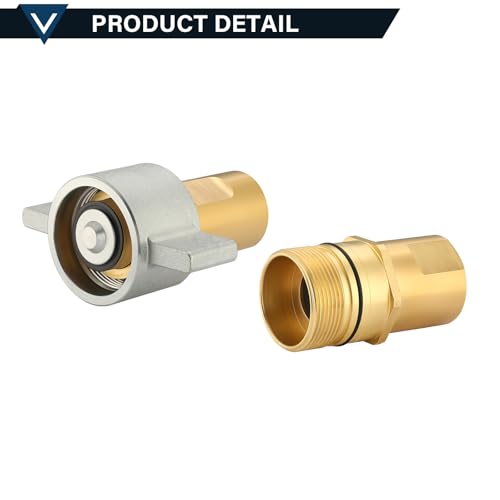 Image of 1 inch NPT Wet-Line Wing Nut Heavy Duty Hydraulic Quick Disconnect Coupler /Coupling Set