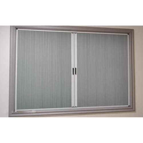 Finestra scorrevole a due vie con telaio in alluminio espandibile per casa, design scorrevole orizzontale, pre-incorniciato per una facile installazione