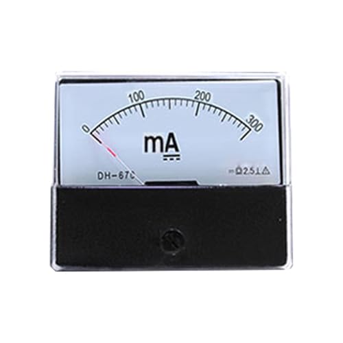 Amperímetro analógico DH-670 de 200MA contra las caídas de tensión