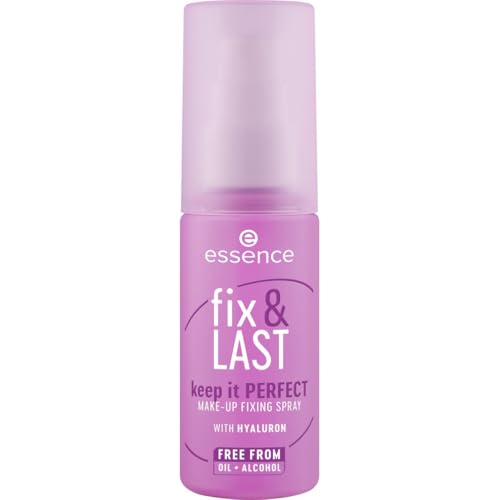 essence | Fix & Last Keep It Perfect Makeup Fixing Spray | Weightless, All-Day Setting | Vegan & Cruelty Free