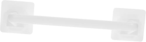 CIYODO Toallero de cocina con perforaciones autoplásticas para ropa zapatos toallas de baño barras de níquel soportes de pared organizadores de