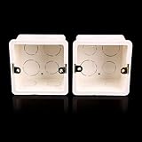 ZZALLL Cassetta per Montaggio a Parete Scatola di unzione Interruttore Base Interruttore Base Inferiore - 1#