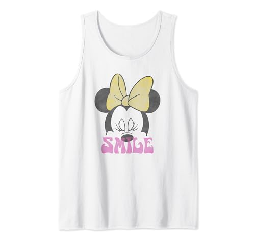 Image of Disney Mickey And Friends Minnie Vintage Smile Tank Top