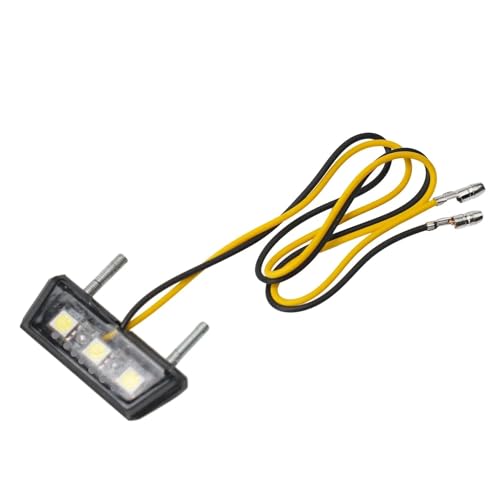 Feu arrière de moto LED universel pour remplacer une lampe de plaque défectueuse