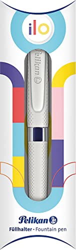 Pelikan 817806 ilo stylo blanc élégant pour prendre des notes au bureau ou cours
