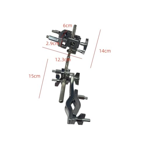 Abrazadera para accesorios de batería con brazo extensible giratorio miniatura 7