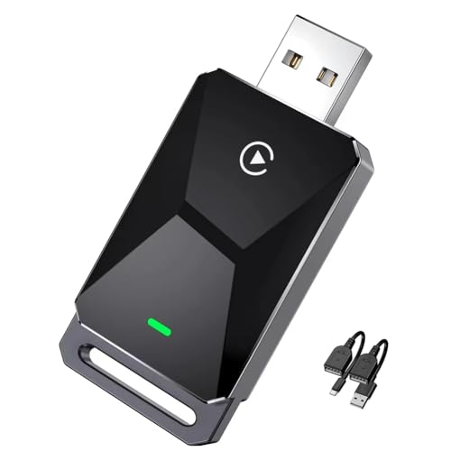 Caja CarPlay inalámbrica para coche: olvida los cables con el adaptador Android Auto 2 en 1