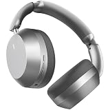 Wentronic Y04 Noise Cancelling Over-Ear Headphones with Hi-Res Sound and Soft Ear Cushions, Bluetooth 5.3 or Wired Headset for Work from Home and Focus, Compatible with iOS, Android & PC – Grey