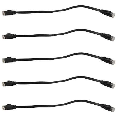 Câble plat de réseau internet RJ45 30cm lot de 30 pièces pour box et switch