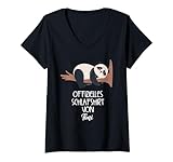 Offizielles Schlafshirt Panda Pyjama mit Namen