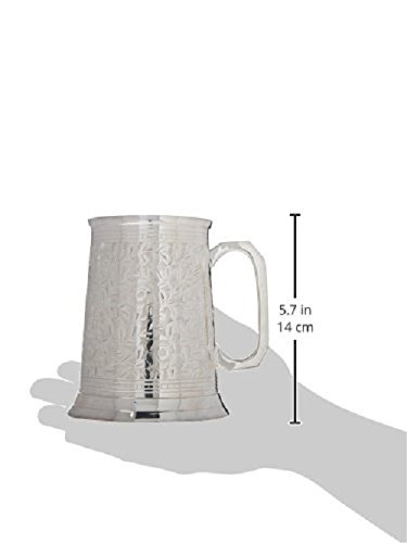 Alchemade Antique Beer Stein, 20 oz, Silver
