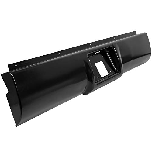 Kuafu Rear Roll Pan W/License Plate Hole Compatible With 88-98 Chevrolet C1500 C2500 C3500 #TOP1