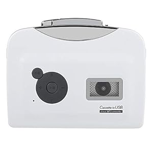 Draagbare cassettespeler, cassette-naar-MP3-converter USB-flash-drive Capture Audio cassette-naar-MP3-muziekspeler…