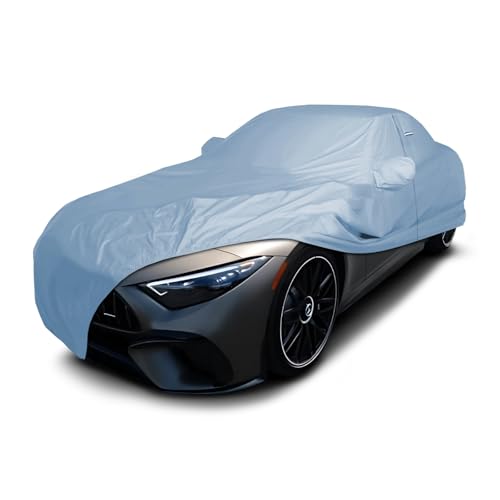 Image of iCarCover Premium Car Cover for 1990-2026 Mercedes-Benz SL-Class Heavy Duty Waterproof All-Weather Automobiles Custom Fit Indoor Outdoor UV Snow Protection Covers with Straps and Bag