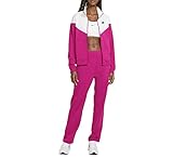 Nike Nstrk Suit Pk Jogging & Sportbekleidung Damen Rose/Weiss - XL - Jogginganzüge Pants