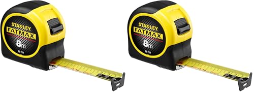 Flexómetro de 8 metros STANLEY 0-33-728 para reformas del hogar 2
