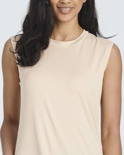 Image of Real Essentials 3 Pack: Women's Maxi Tank Dress | Sleeveless Casual Long Lounge Dress (Plus