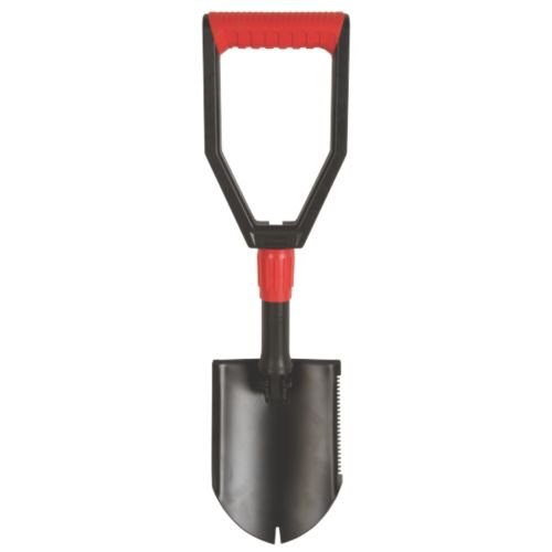 Coleman Rugged Folding Camp Shovel , Black and Red