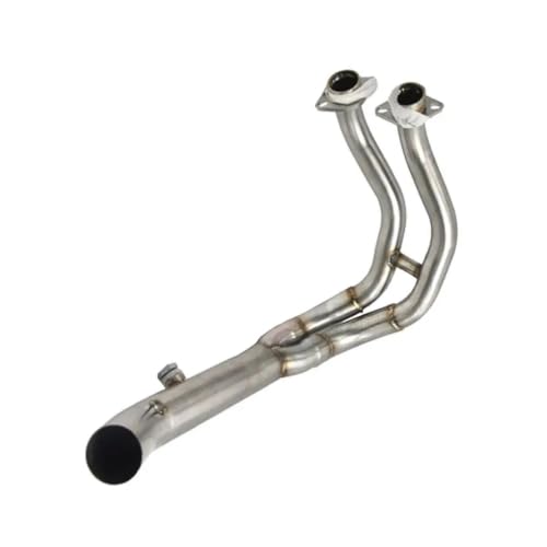 Raccord d'échappement de précision 51mm pour Kawasaki Z650 Ninja finition inox brossé durable