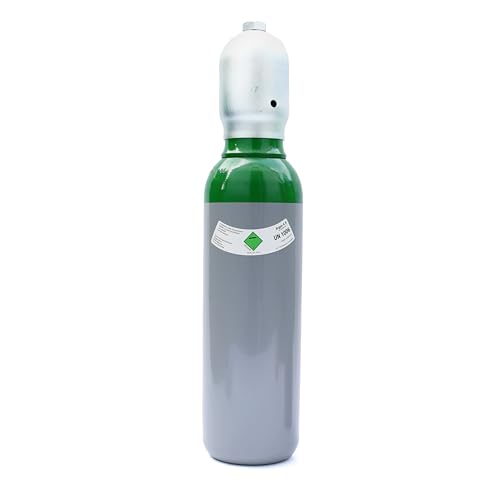 5 Liter Argon 4.6 Kaufflasche inkl. Füllung Schweißgas TIG MIG TÜV mind. bis 2034/06 Fülldruck bei 200bar