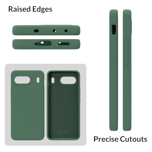 Image of SPRIG Compatible with OnePlus Nord 4 Premium SilkTone Back Cover Drop Tested Shock Proof Mobile Case for Men, Women, Boys and Girls with Camera Protection (Forest Green)