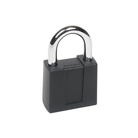 CCL Security Sesamee Black K500 3/4 4 Dial Bottom Resettable Combination Padlock with 1-Inch Hardened Steel Shackle and 10,000 Potential Combinations - 5 Pack Cover