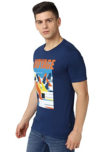 Image of Van Heusen Men's Cotton Slim Fit T-Shirt