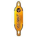 Yocaher Aluminum Drop Through Longboard Deck 36.25' x 9' - Gold or Black - Boards (Aluminum Longboard Deck Only - Gold)