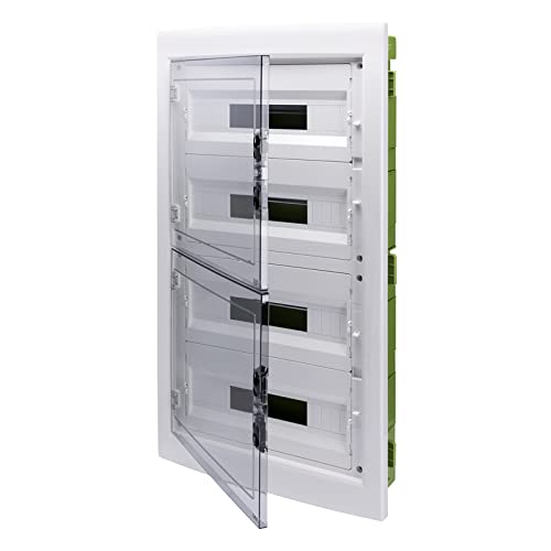 Tableau 72 modules Gewiss equipe de sa porte fume pour securiser la domotique du salon