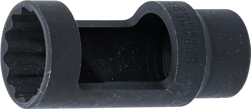 BGS 1140-27 | Vaso para sondas lambda | entrada 12,5 mm (1/2') | 27 mm 12 caras | ventana 28 mm