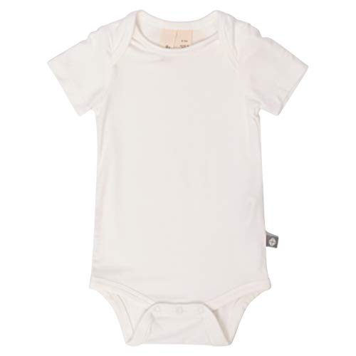 Image of KYTE BABY Short Sleeve Unisex Baby Bodysuits, Rayon Made From Bamboo Material