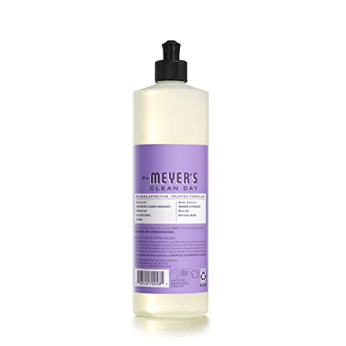 MRS. MEYER'S CLEAN DAY Liquid Dish Soap, Biodegradable Formula, Lilac, 16 fl. oz - Thumbnail 2