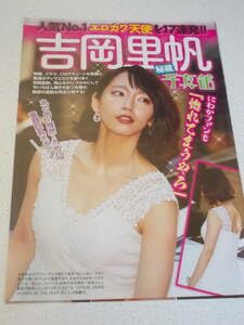 Amazon.co.jp: 切り抜き 吉岡里帆 秘蔵 写真館 : おもちゃ