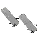 SEWOART 2 Stück Kleiner Schleifstein aus Superhartem Diamant Tragbares Outdoor Schleifwerkzeug mit Schlüsselanhänger Leicht und Kompakt für Präzises Schärfen