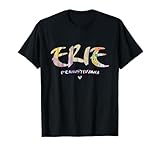 Erie Pennsylvania - Erie PA Watercolor Logo T-Shirt