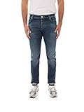 Jeans slim fit, Limited Edition in denim stretch. Bottoni logati con finitura in palladio. Vita bassa. Modello a cinque tasche con logo ricamato sul taschino. Salpa in cavallino con logo argento e placca in metallo numerata. Chiusura con bottoni. Include foulard con stampa di collezione. Profumati con l'esclusiva fragranza Jacob Coh?n. Altezza modello: 190 cm. Taglia indossata: 35. 92% Cotone, 6% Elastomultiestere, 2% Elastan; Fodera: 65% Poliestere, 35% Cotone