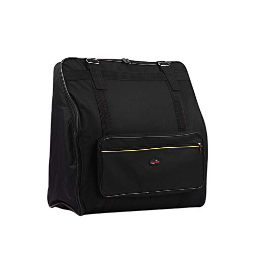 AntPower Accordion Case Gig Bag Backpack with Anti-Collision Interlayer for 120 Bass Accordions Musical Keyboard Accessories