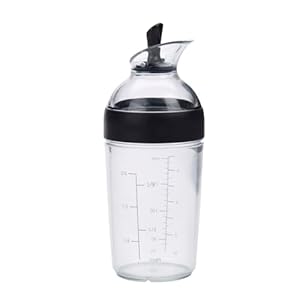 OXO Good Grips – Shaker à vinaigrette compact – Shaker pour sauce salade – Bouteille transparente – noir – 250ml