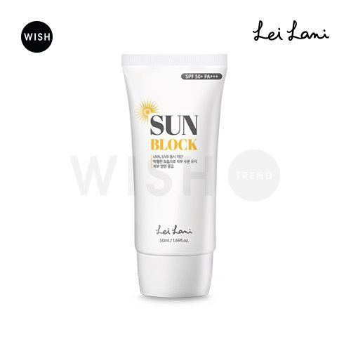 Lei Lani Sun Block SPF 50+ Pa+++ 50ml, Sun Screen, Light and Silky Finish, UVA, UVB