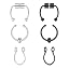B2-3 styles -silver black