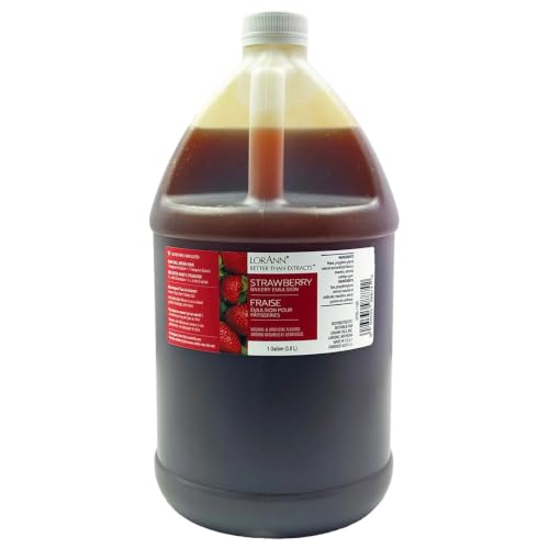 Image of LorAnn Oils Strawberry Emulsion & Flavoring For Baking