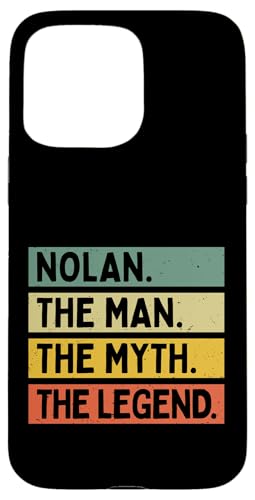 Nolan The Man The Myth The Legend�������Ȗ��� �X�}�z�P�[�X iPhone 15 Pro Max �p