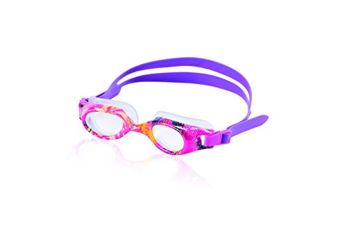 Speedo Unisex-child Swim Goggles Hydrospex Ages 6-14, Pink